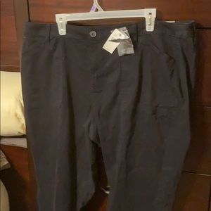 Black skinny dress pants